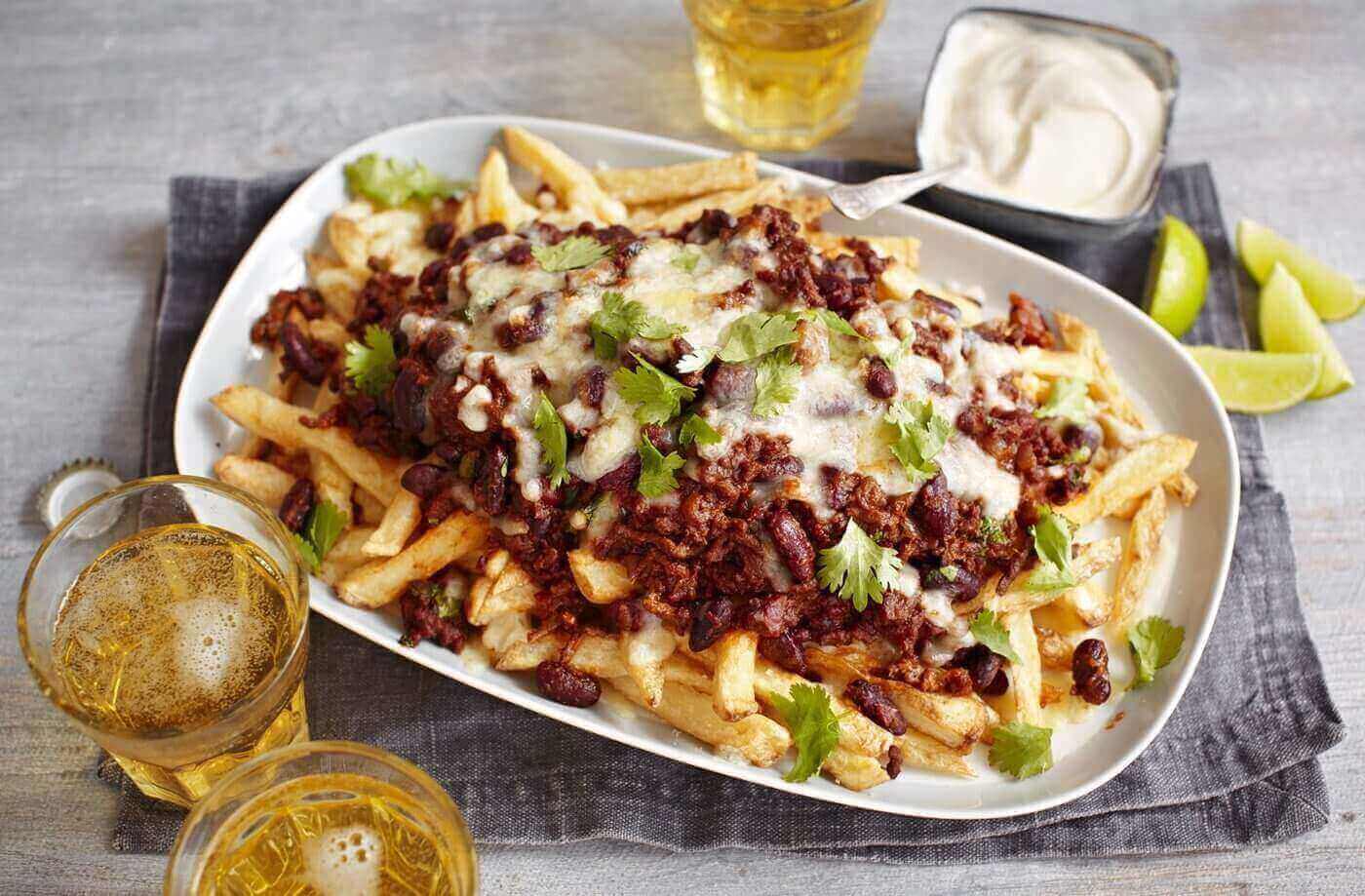 CHEESY DIRTY FRIES Recipe