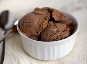 Chocolate Peanut Butter Ice Cream Using Dash Ice Cream Maker