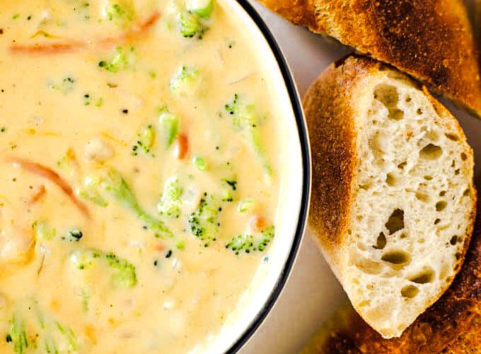 Jason's Deli Broccoli Cheese Soup Recipe - The Cheesiest!