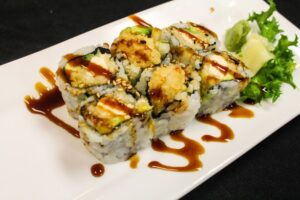 chicken tempura rolls