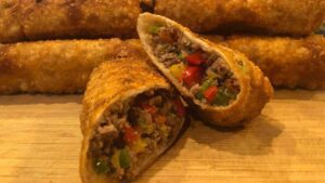 Italian Beef Egg Rolls Recipe