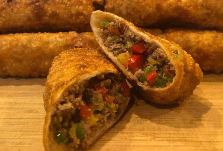 Italian Beef Egg Rolls Recipe