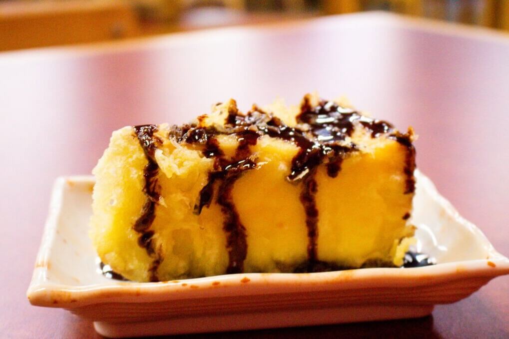 tempura cheesecake