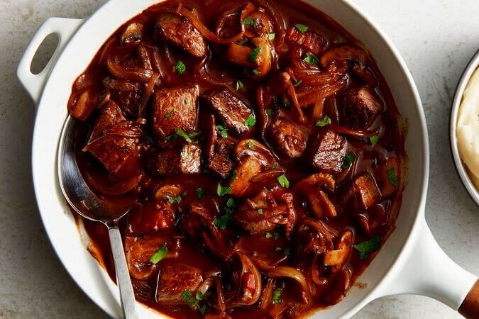 julia child beef stroganoff recipe