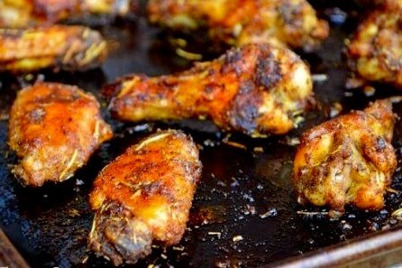 Mardi Gras Wings Recipe