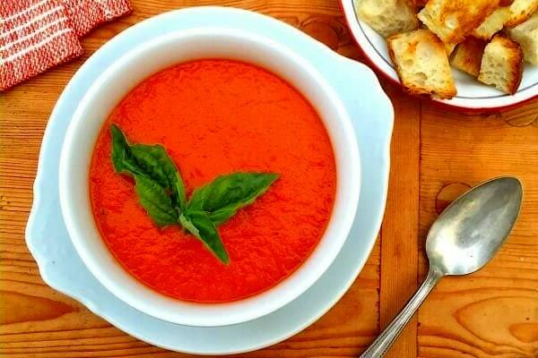 la madeleine tomato basil soup recipe