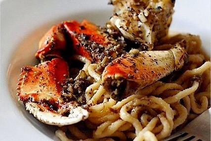 Crustacean Garlic Noodles Recipe