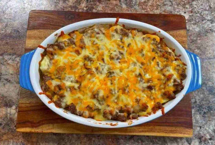 Pioneer Woman Hamburger potato casserole