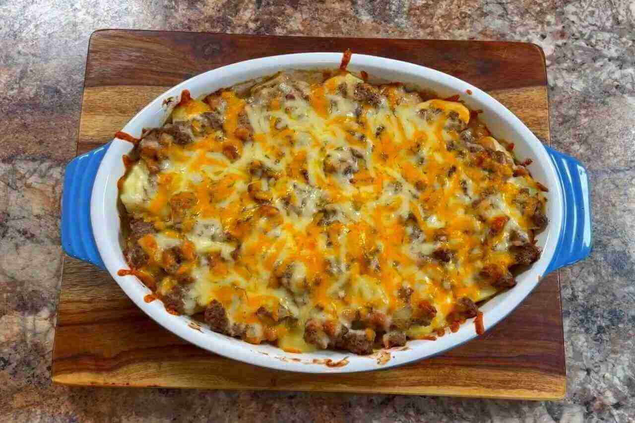 Pioneer Woman Hamburger potato casserole