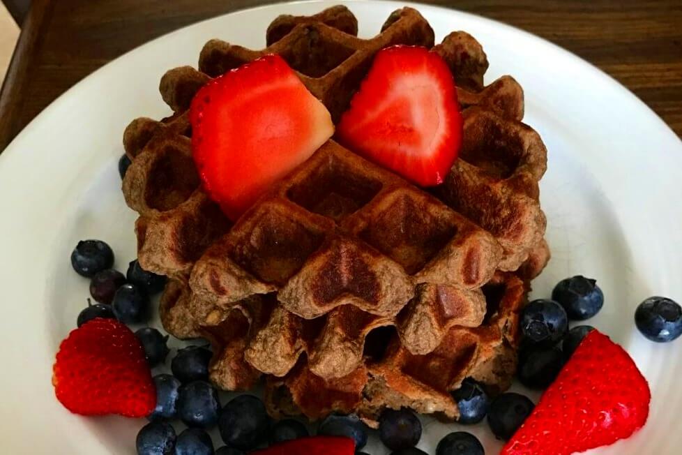 Chocolate Protein Waffle Recipe