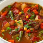 Pioneer Woman vegetable beef soup