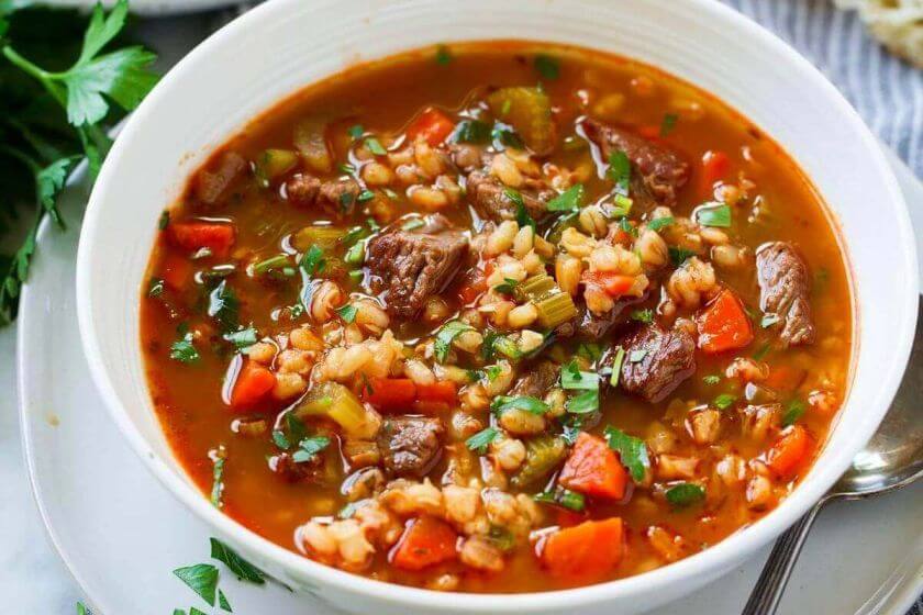 Pioneer Woman Beef Barley Soup Recipe