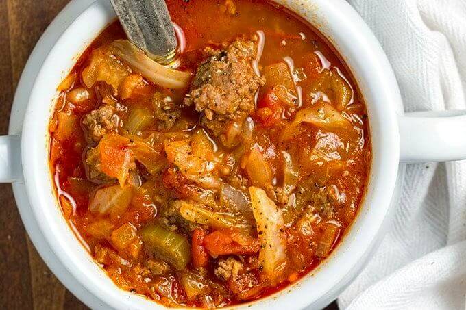 Shoneys Beef Cabbage Soup Recipe