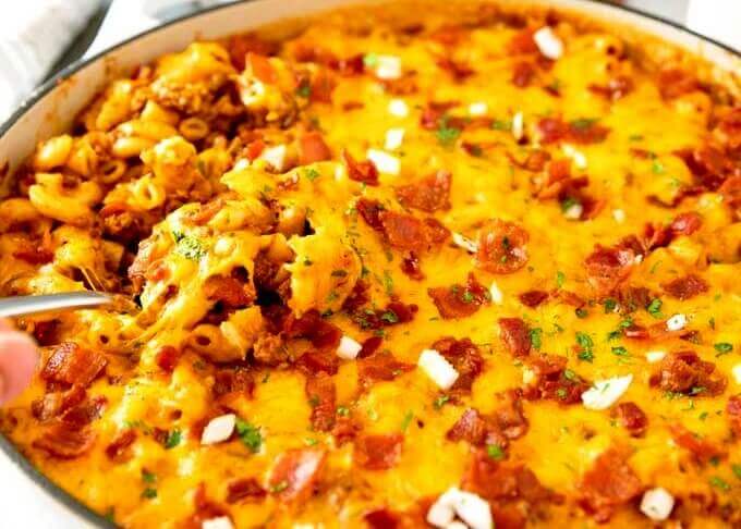 Pioneer Woman Cheeseburger Casserole