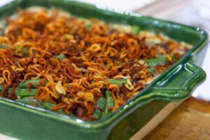 alton brown green bean casserole recipe