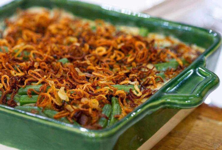 alton brown green bean casserole recipe