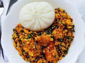 Pounded Yam And Egusi Soup Recipe