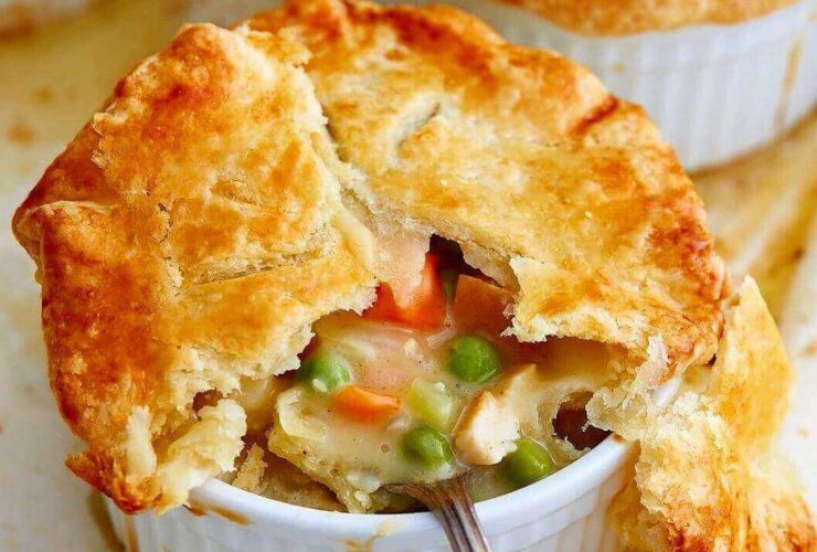 Individual Chicken Pot Pie Recipe