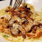 Queensland Chicken And Shrimp Pasta