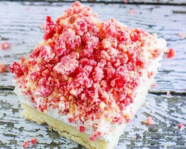 Strawberry Shortcake Crumble Topping Recipe