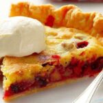 Cranberry Custard Pie Recipe