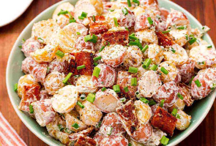 red hot and blue potato salad recipe