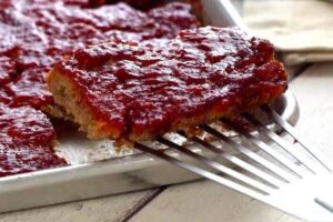 Sheet Pan Meatloaf Recipe