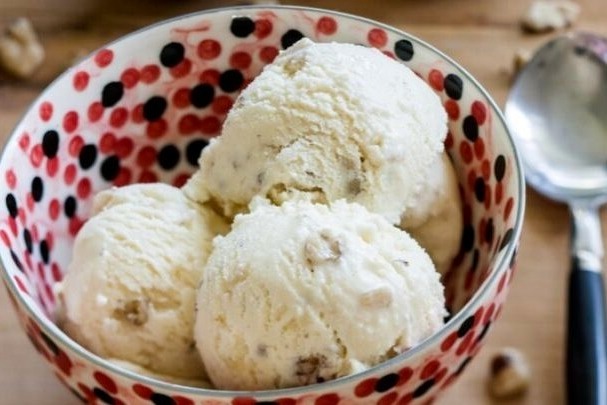 Black Walnut Ice Cream