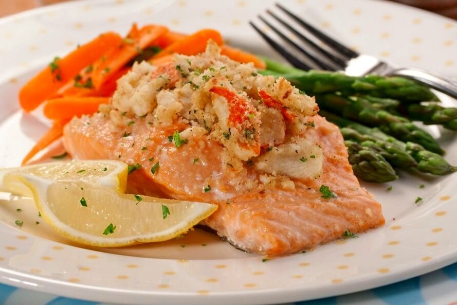 Shrimp Stuffed Salmon