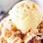 Peach Cobbler Ice Cream