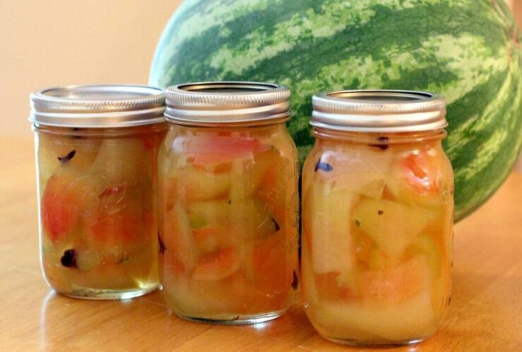 German Pickled Watermelon