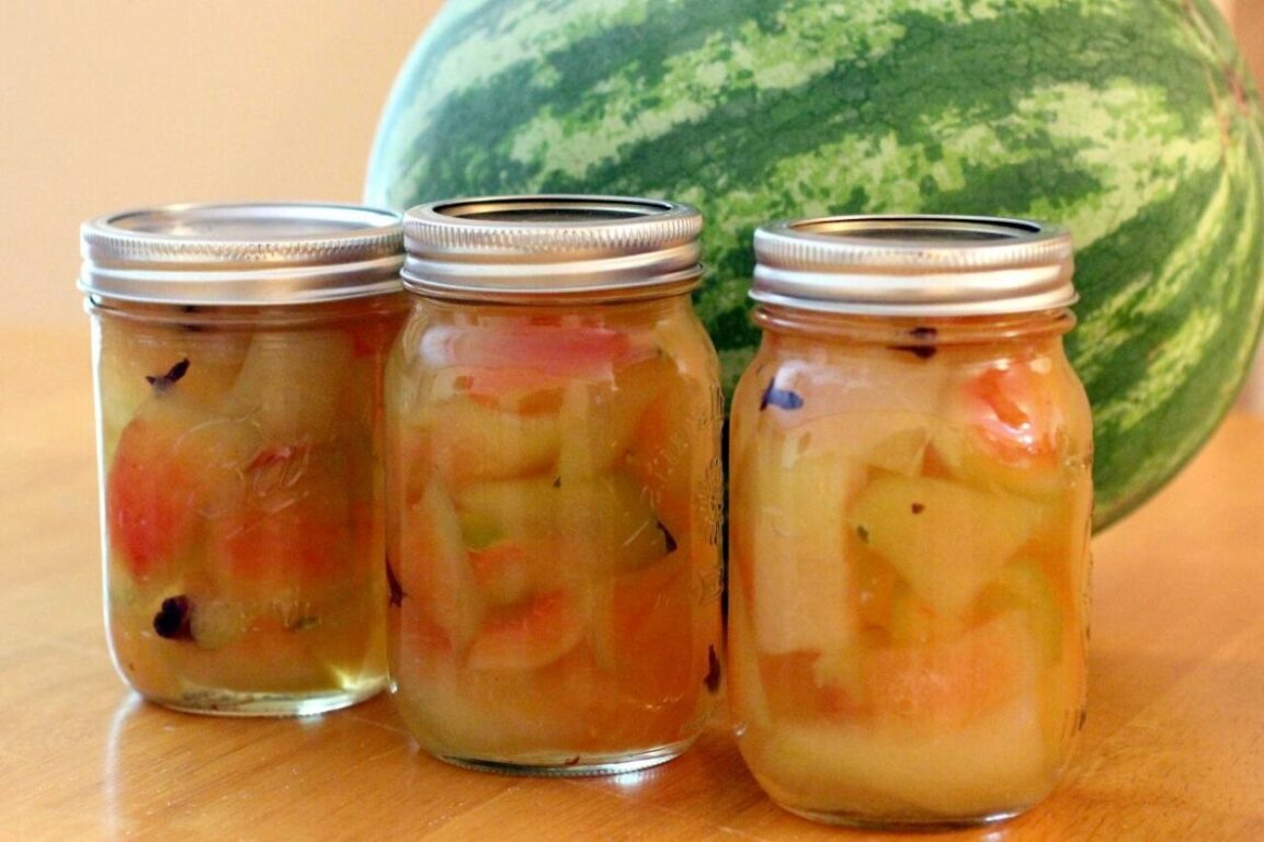 German Pickled Watermelon