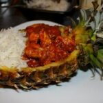 Jerk Chicken And Shrimp Pineapple Bowl Recipe