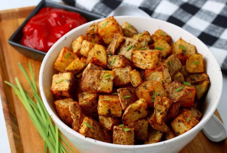 Air Fryer Potato Cubes