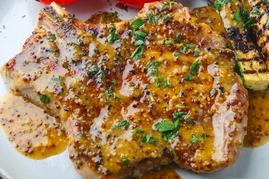 Honey Mustard Pork Chops Recipe