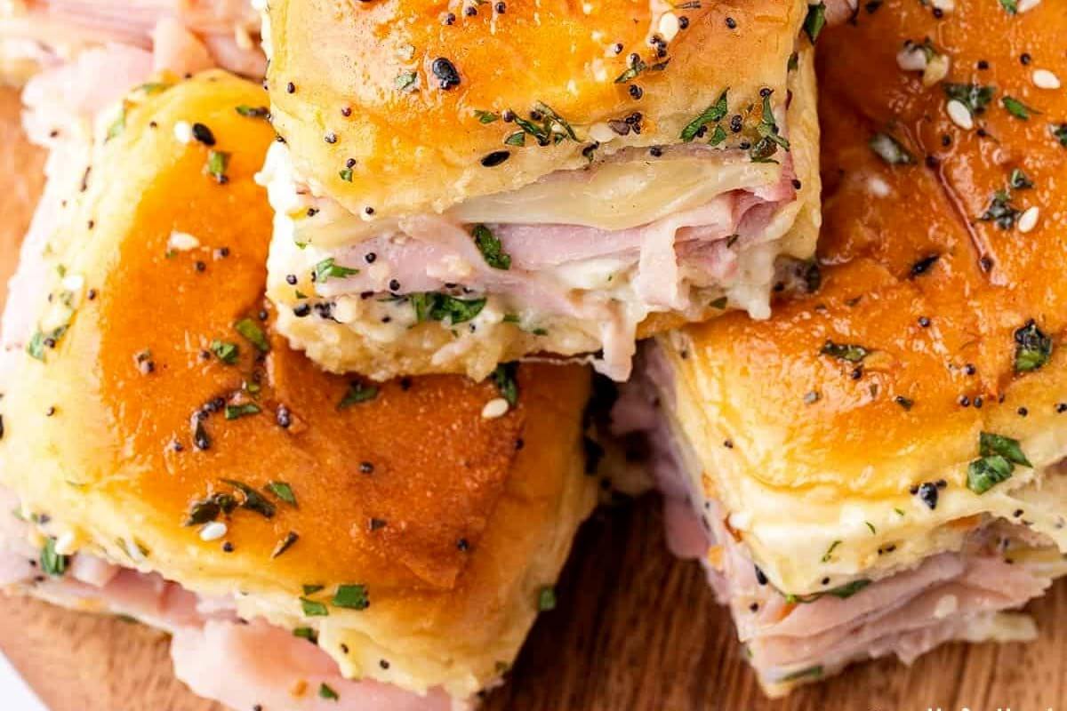 King's Hawaiian Ham & Swiss Rolls Recipe