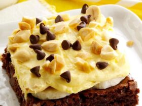 Banana Pudding Brownies