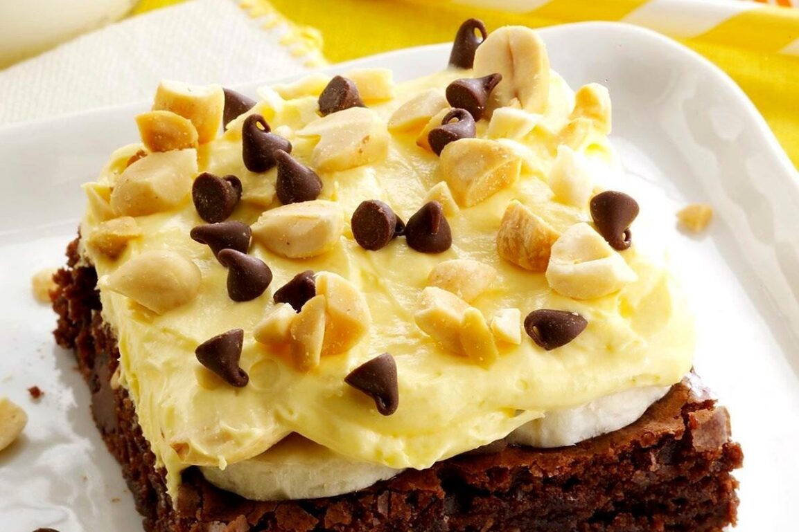 Banana Pudding Brownies