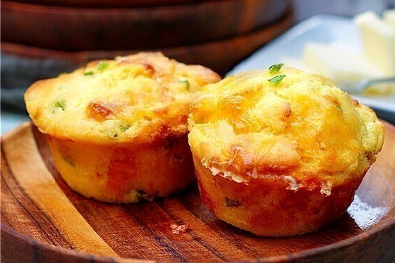 Jalapeno Cornbread Muffins