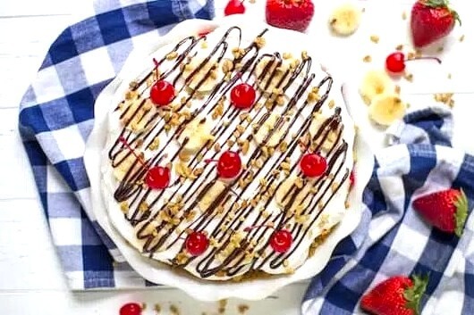 Banana Split Pie Recipe