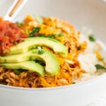 Keto Chicken Enchilada Bowl