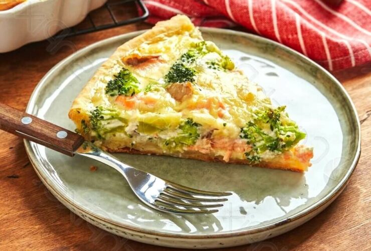 Mary Berry Salmon And Broccoli Quiche Recipe