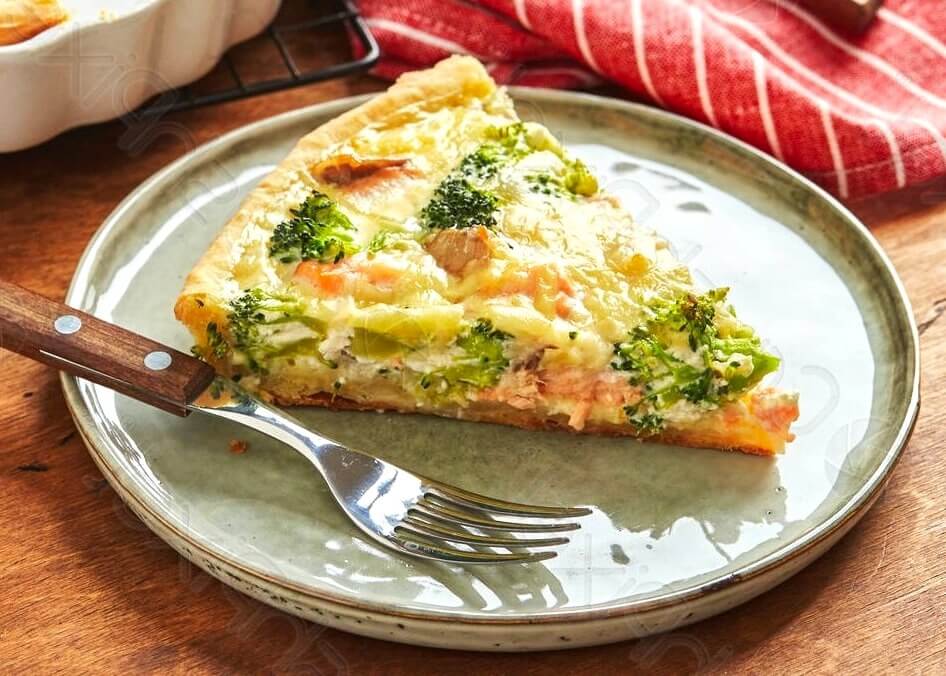 Mary Berry Salmon And Broccoli Quiche Recipe