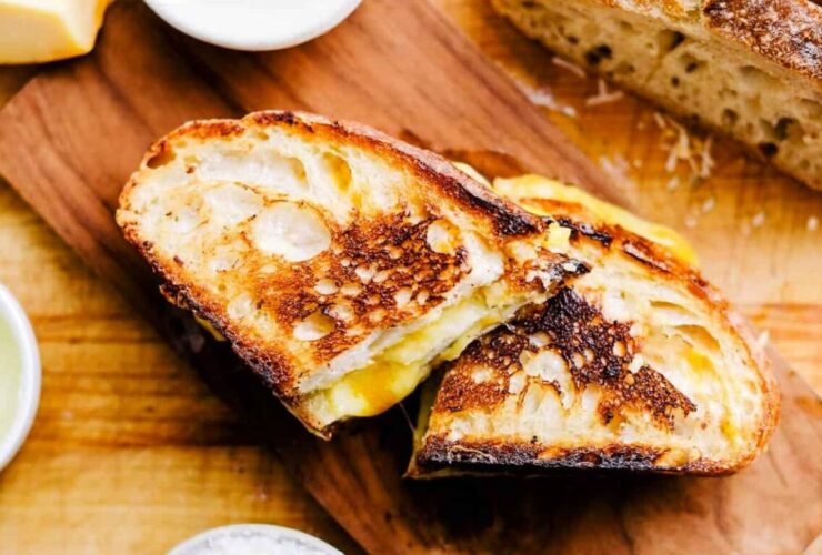 Toaster Oven Grilled Cheese Recipe