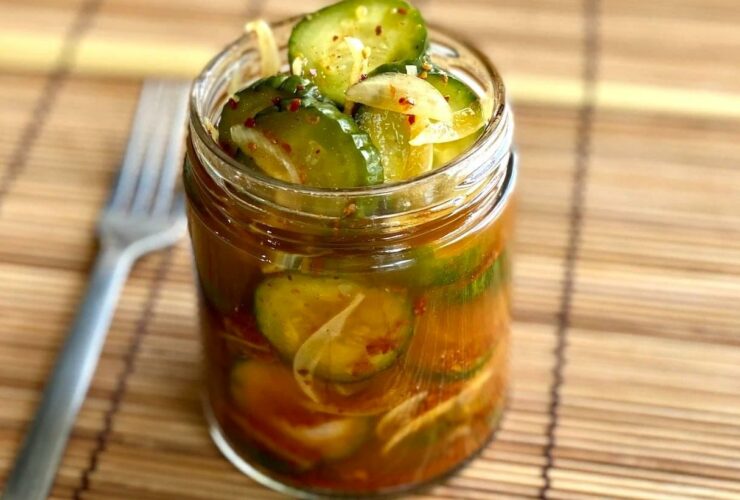 Spicy Maple Bourbon Pickles Recipe