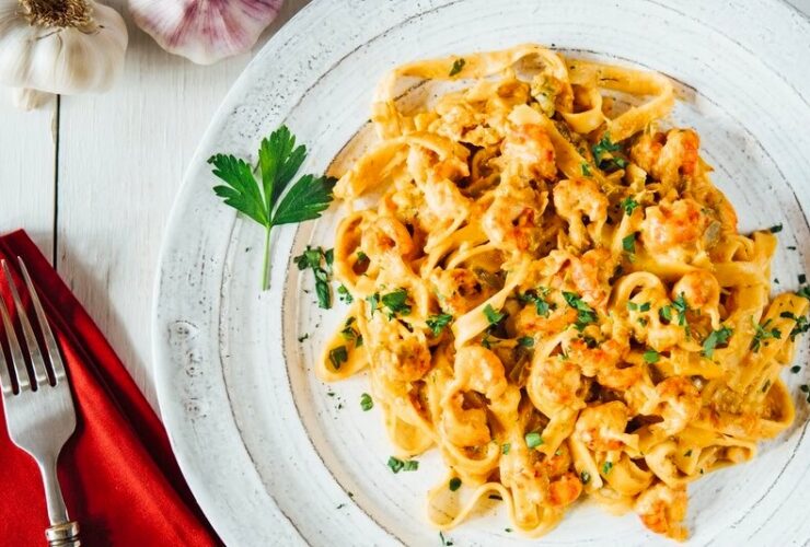 Crawfish Fettuccine Recipe