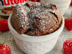 Easy to Make Nutella Soufflé