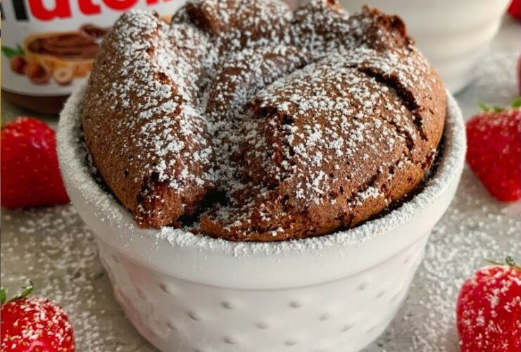 Easy to Make Nutella Soufflé