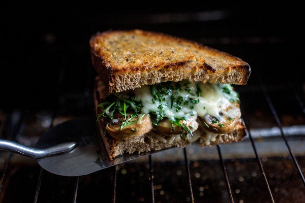 Roasted Mushroom Sandwich Dash Diet