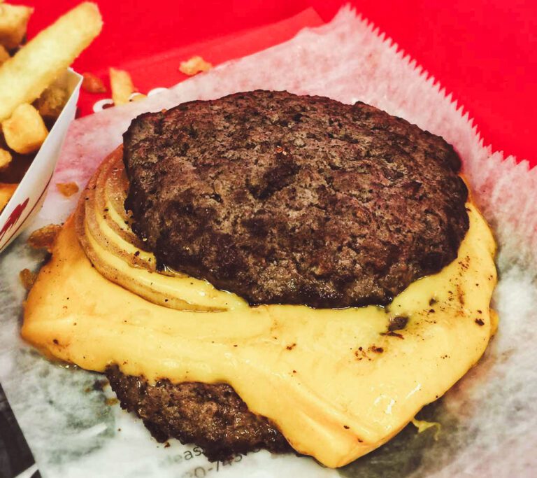 #1  Best In-n-Out’s Flying Dutchman with Grilled Onion